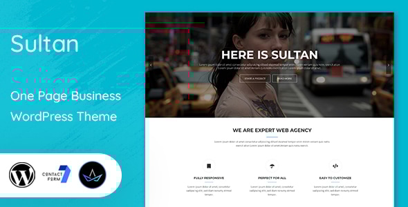 Sultan - One Page Business WordPress Theme Logo
