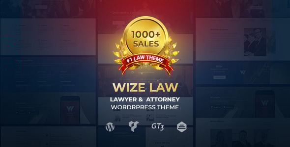 WizeLaw - Lawyer & Law Firm WordPress Theme Logo