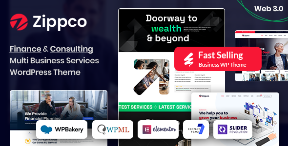 Zippco - Business and Finance Consulting WordPress Theme Logo