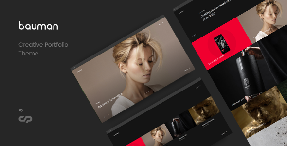 Bauman - Creative Portfolio WordPress Theme Logo